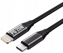 KABEL WZMACNIANY USB 3.0 TYP C 1m 20W MT051 3000mA
