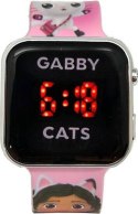 Zegarek LED z kalendarzem Gabby's Dollhouse / Koci Domek Gabi