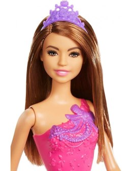 Barbie księżniczka GGJ95 brunetka