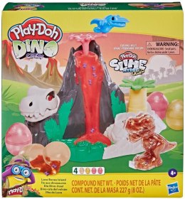 Play-Doh Wyspa Dinozaurów Lawa Wulkan Slime F1500