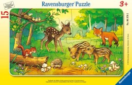 Ravensburger Puzzle Leśne zwierzęta 06376