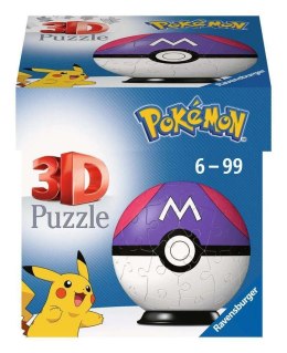 Ravensburger Puzzle 3D Kula: Pokemon Master Ball 54 elementy 11564
