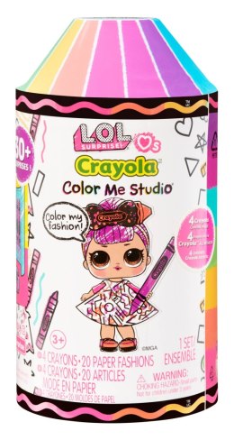 505273-EUC L.O.L. Surprise Loves CRAYOLA Color Me Studio Asst in PDQ